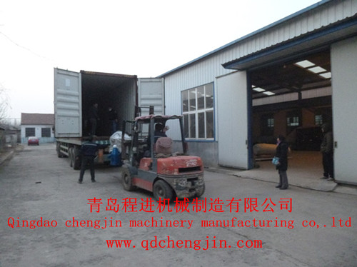 泰國客戶預(yù)定的乳膠枕頭模具生產(chǎn)線已經(jīng)發(fā)貨