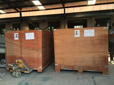 本月第一批出口泰國(guó)機(jī)器發(fā)貨完畢