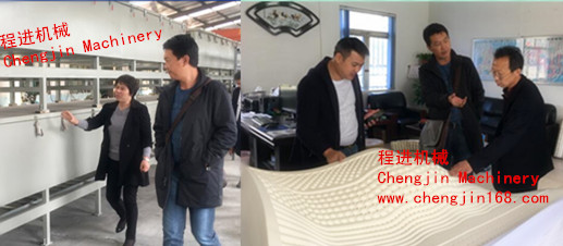 程進(jìn)機(jī)械為泰國(guó)純天然乳膠產(chǎn)品制造商提供技術(shù)支持和定制服務(wù)