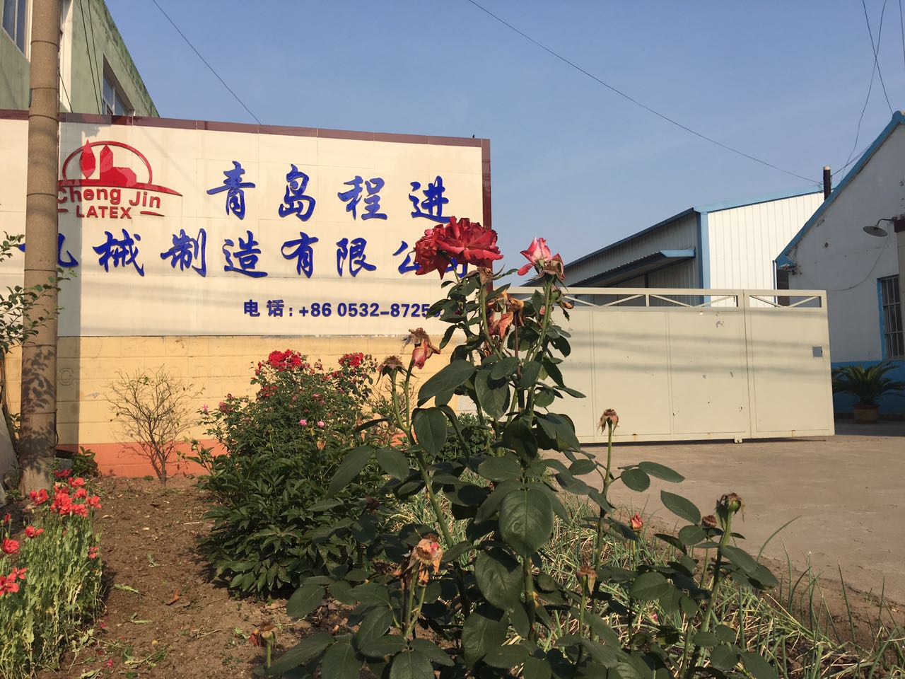 馬來(lái)西亞客戶來(lái)廠驗(yàn)收乳膠枕頭機(jī)械