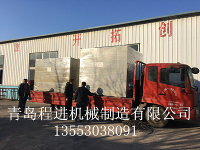  程進(jìn)機(jī)械乳膠生產(chǎn)線(xiàn)用烘箱發(fā)貨