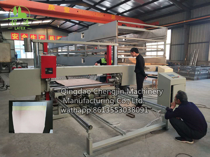 乳膠毛巾用平切機(jī)1mm膠棉