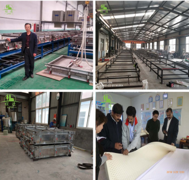 模具成型乳膠床墊生產(chǎn)線(xiàn)