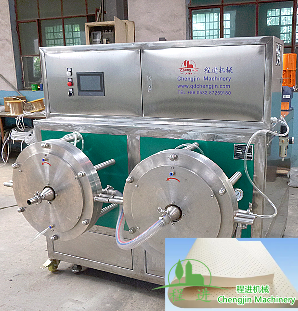 CCJ-60全自動電腦PLC乳膠發(fā)泡機（雙頭床墊專用）